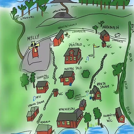 Majoitu Saaressa Nauvon Ulkosaaristossa *